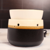 Wax Warmers Savage Candles Navy gold and white