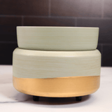 Wax Warmers Savage Candles Gold and grey