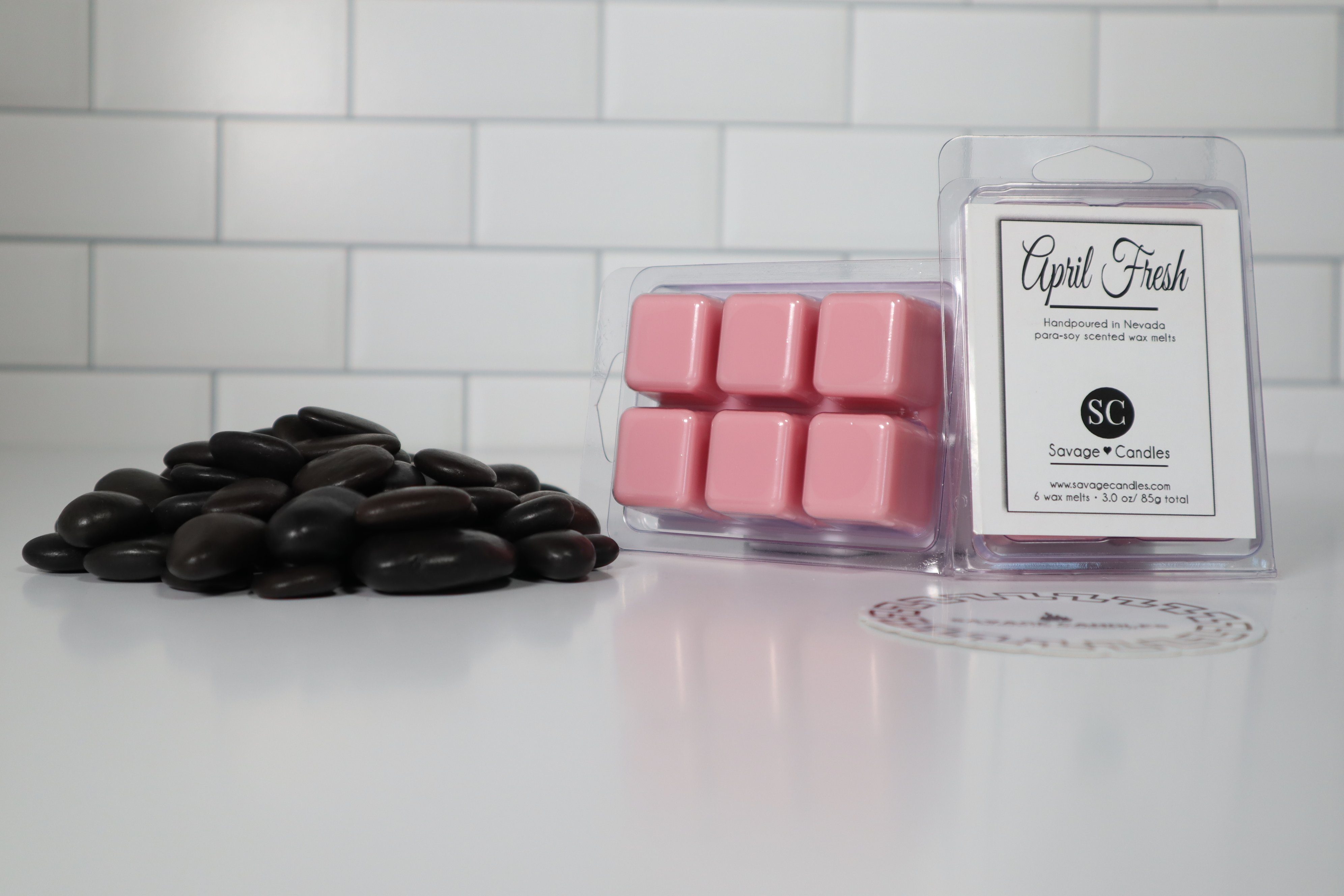 April Fresh Wax Melts Savage Candles