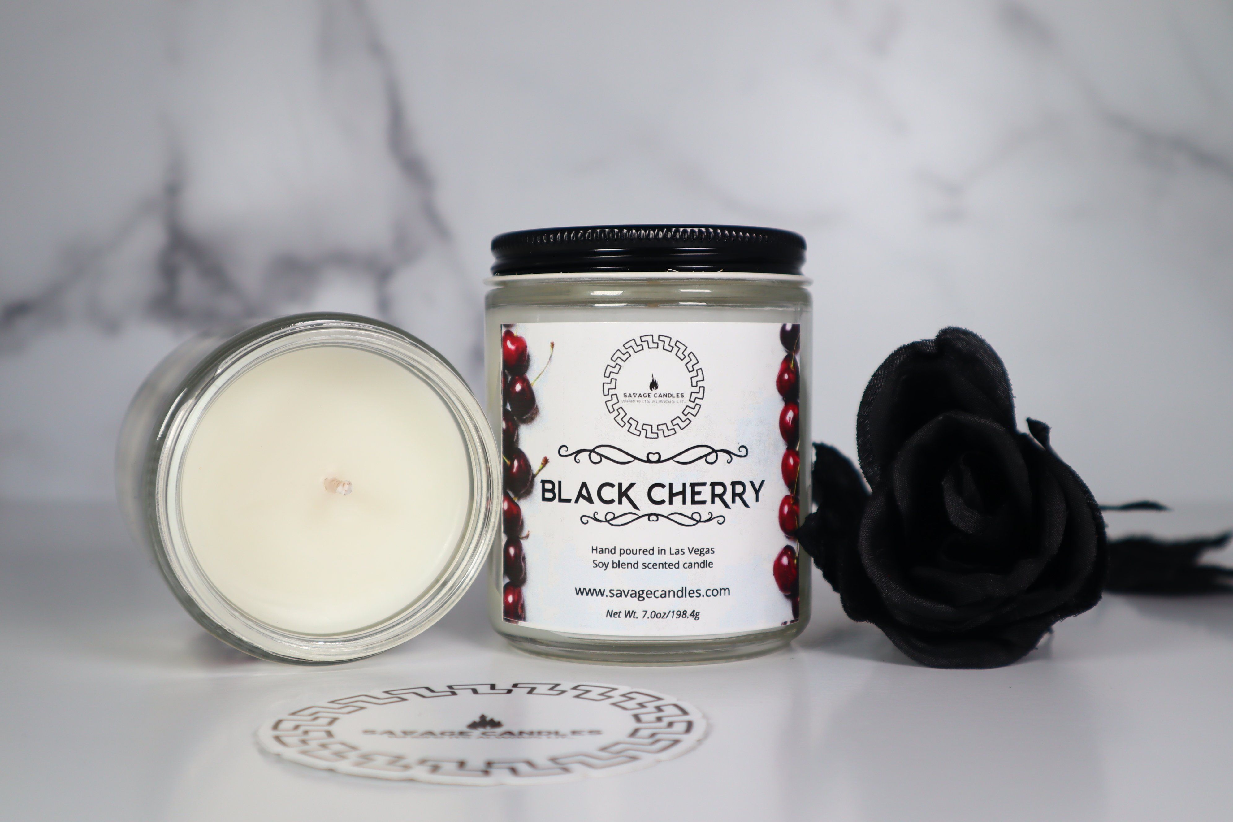 Black Cherry Wax Melts Candles Savage Candles