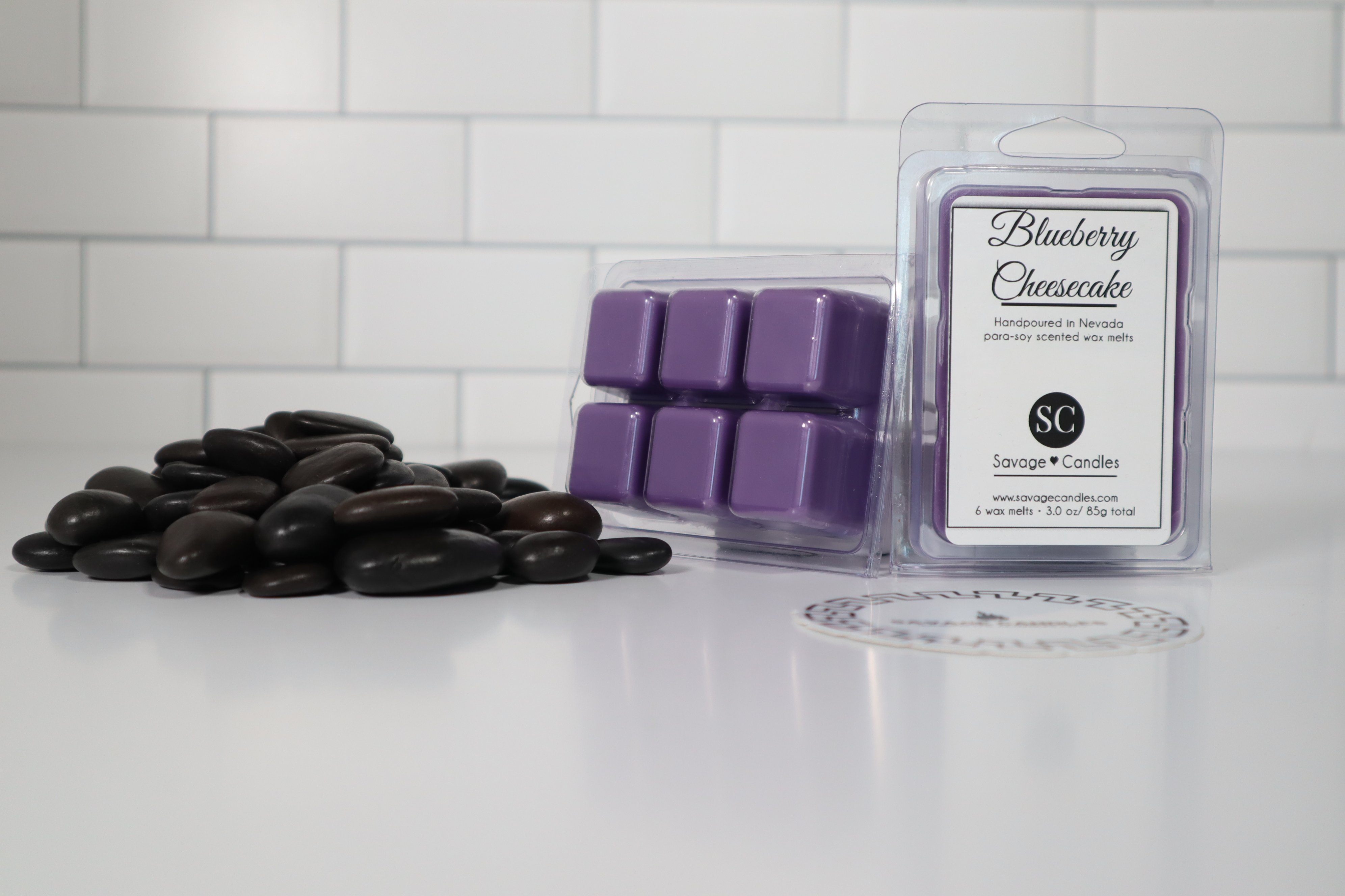 Blueberry Cheesecake Wax Melts Savage Candles