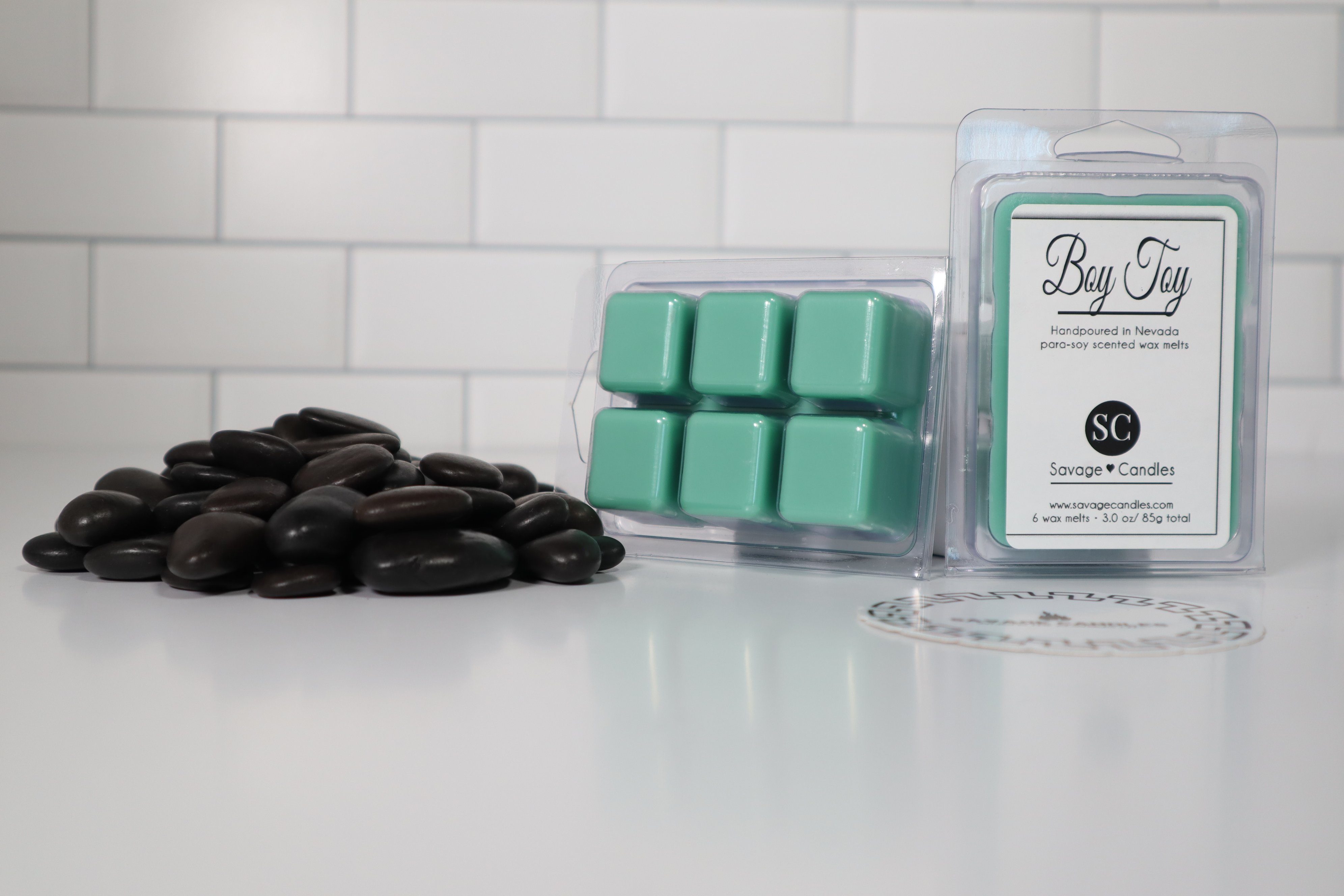 The Boy Toy Wax Melts Savage Candles 3.5oz melts