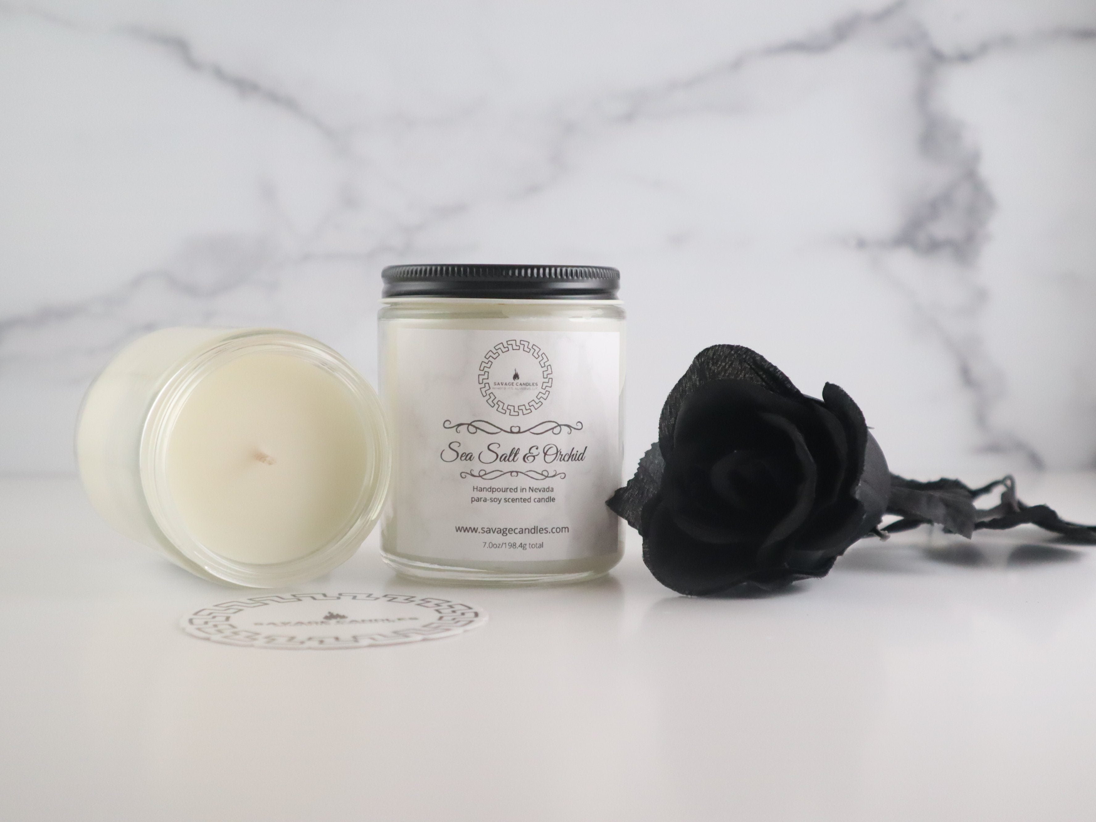 Sea Salt & Orchid | Savage Candles are affordable candles yet