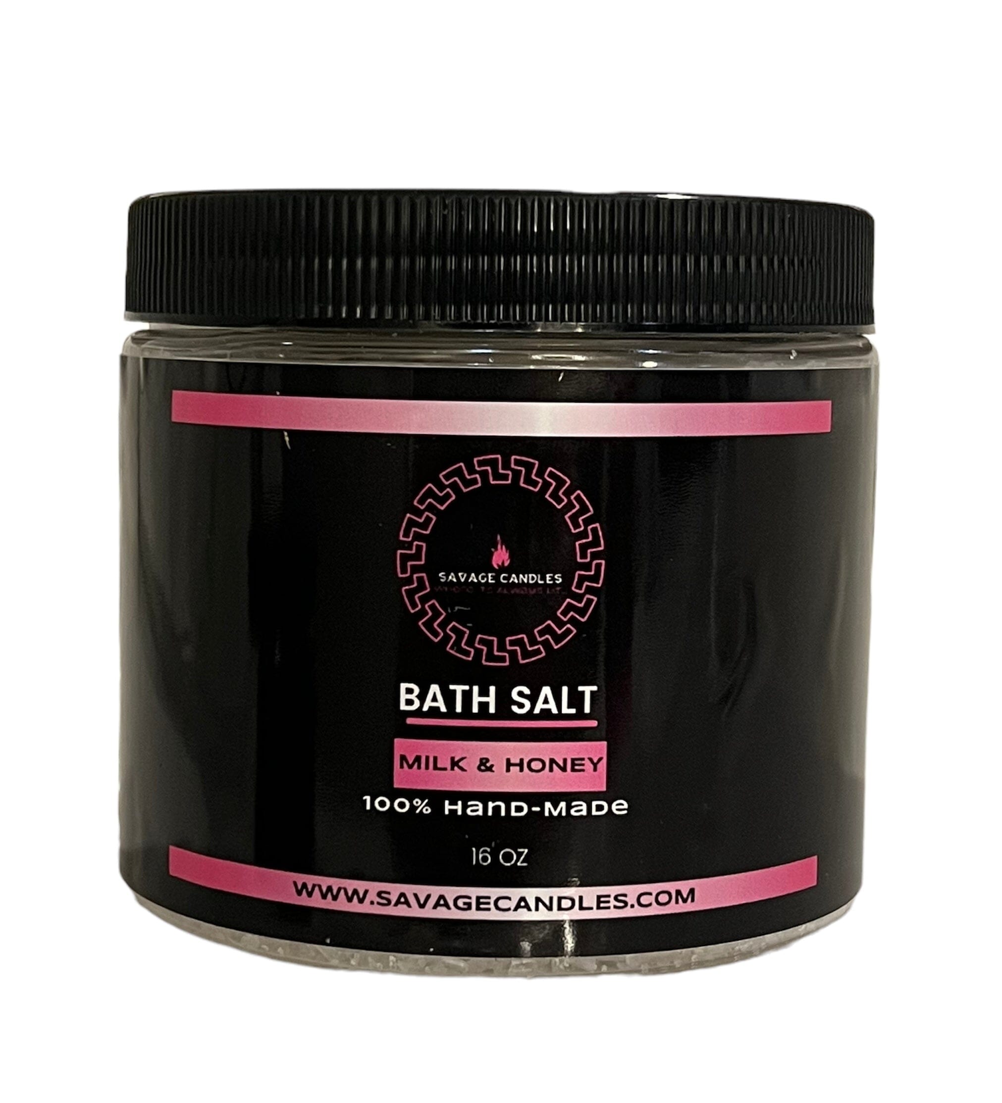 Savage Scented Bath Salts 16oz Bath Salts Savage Candles LLC