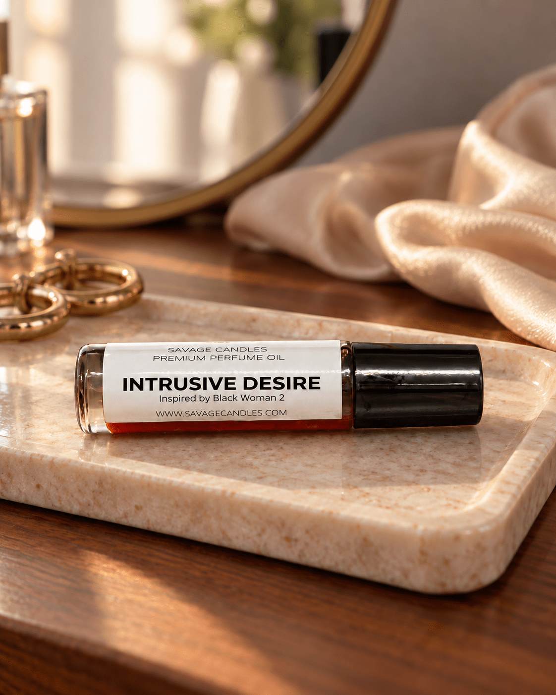 Savage Premium Body Oils Perfume & Cologne Savage Candles LLC Intrusive Desire Inspired by Black Woman 2 (W) 