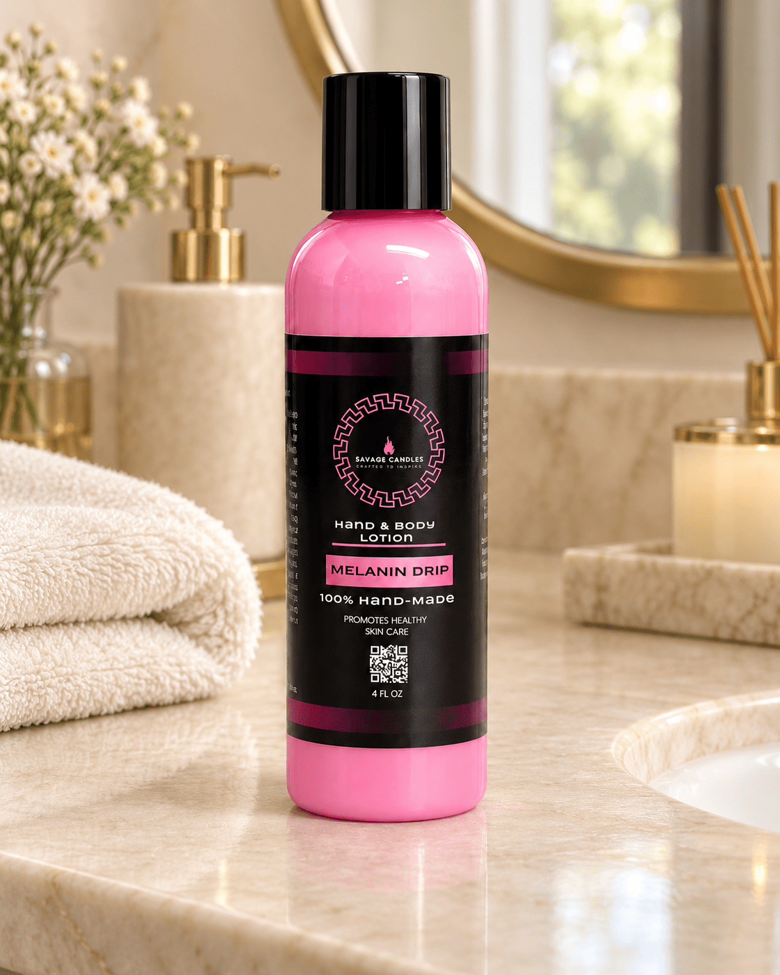 Savage Candles Premium Hand & Body Lotion Savage Candles LLC 