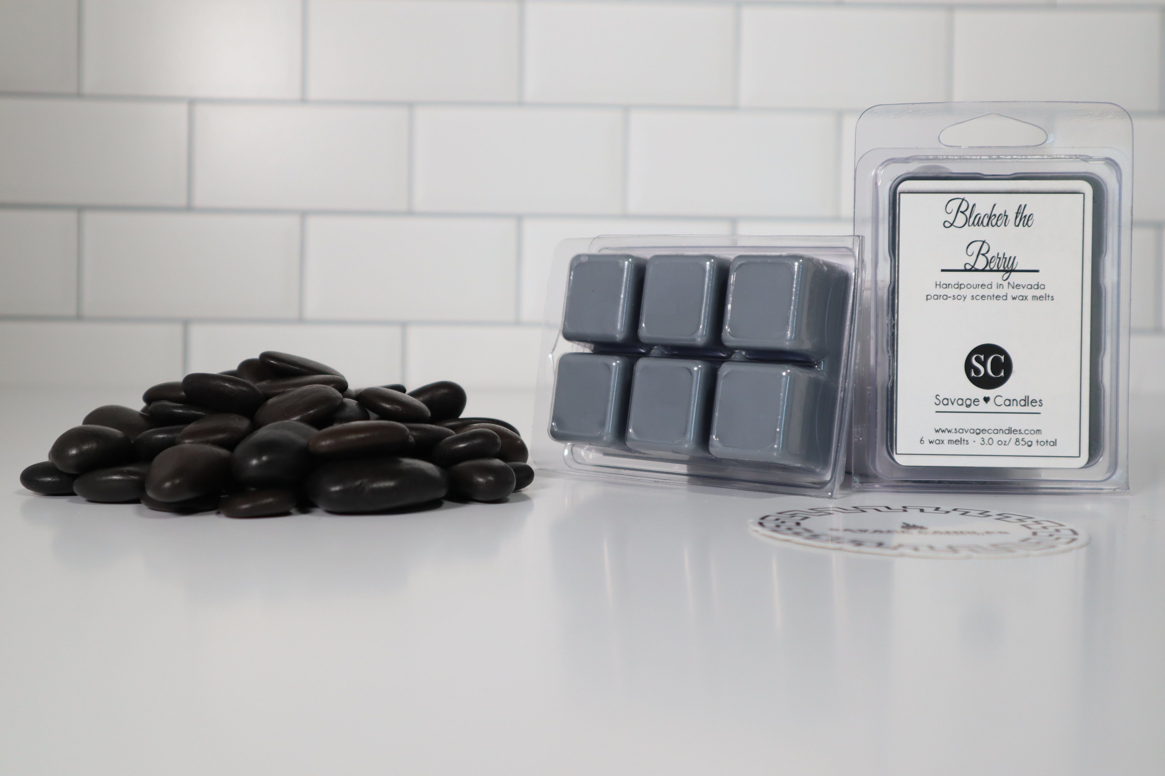 Blacker the Berry Wax Melts Savage Candles LLC 