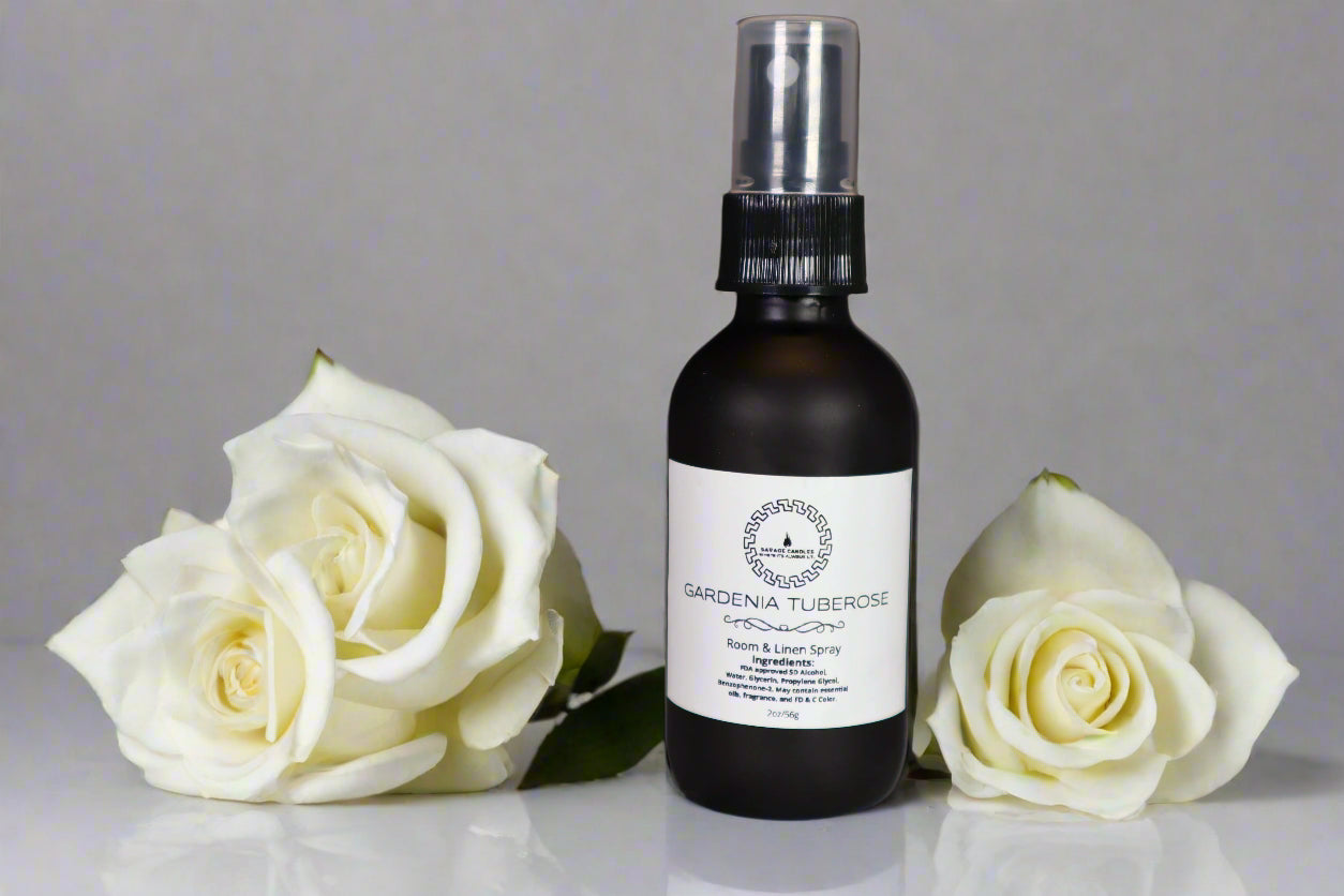 Gardenia Tuberose (Room & Linen Spray) Room & Linen Spray Savage Candles LLC 