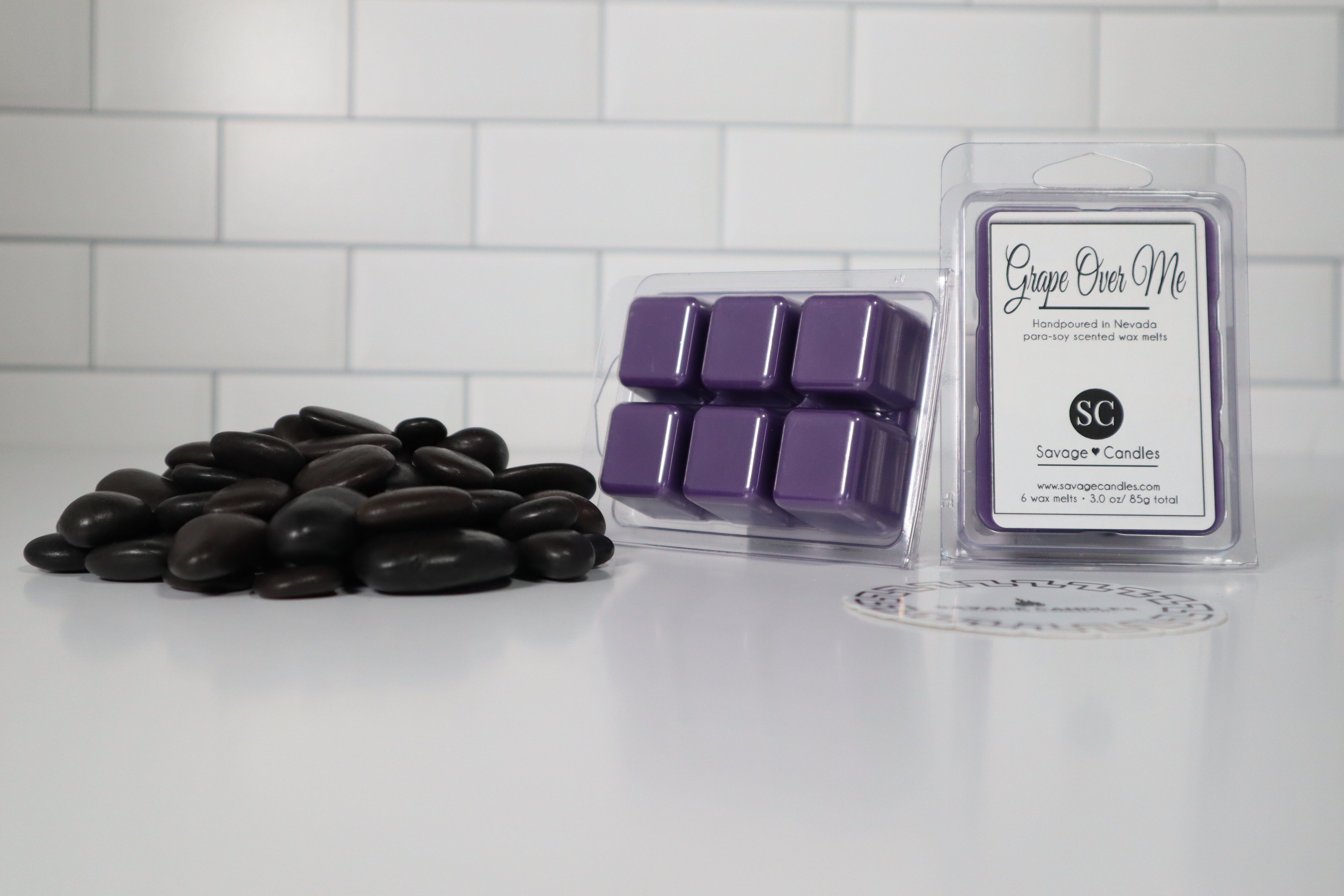 Grape Over Me Wax Melts Savage Candles LLC 