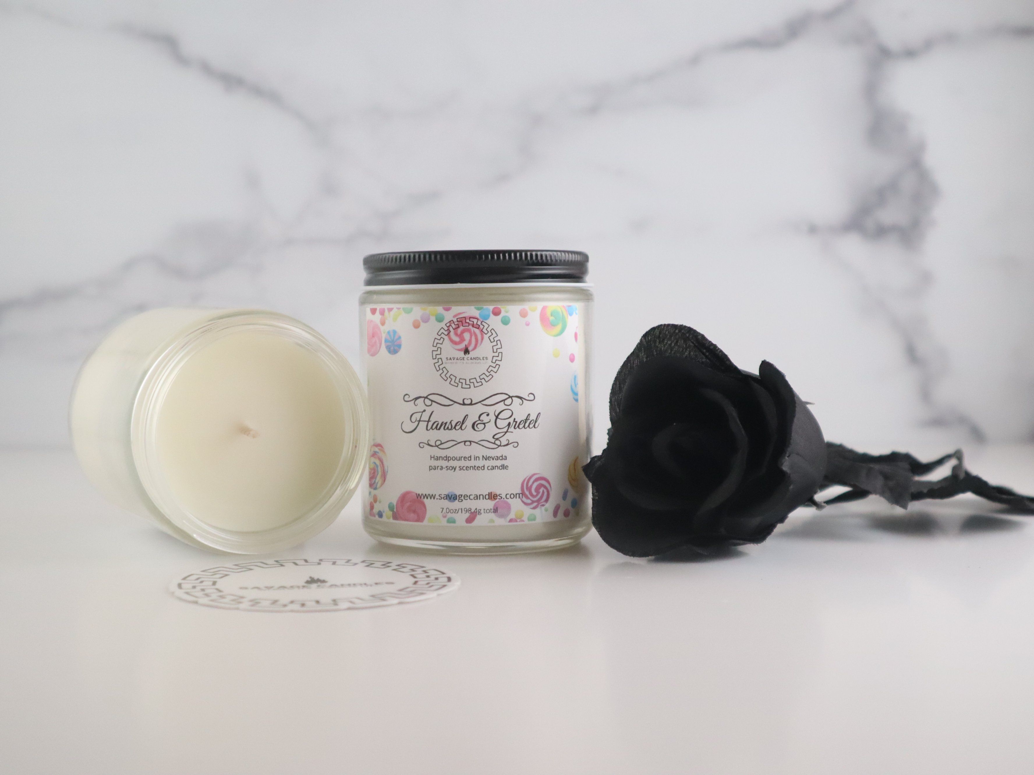 Hansel and Gretel Wax Melts Savage Candles 7 oz Candle 