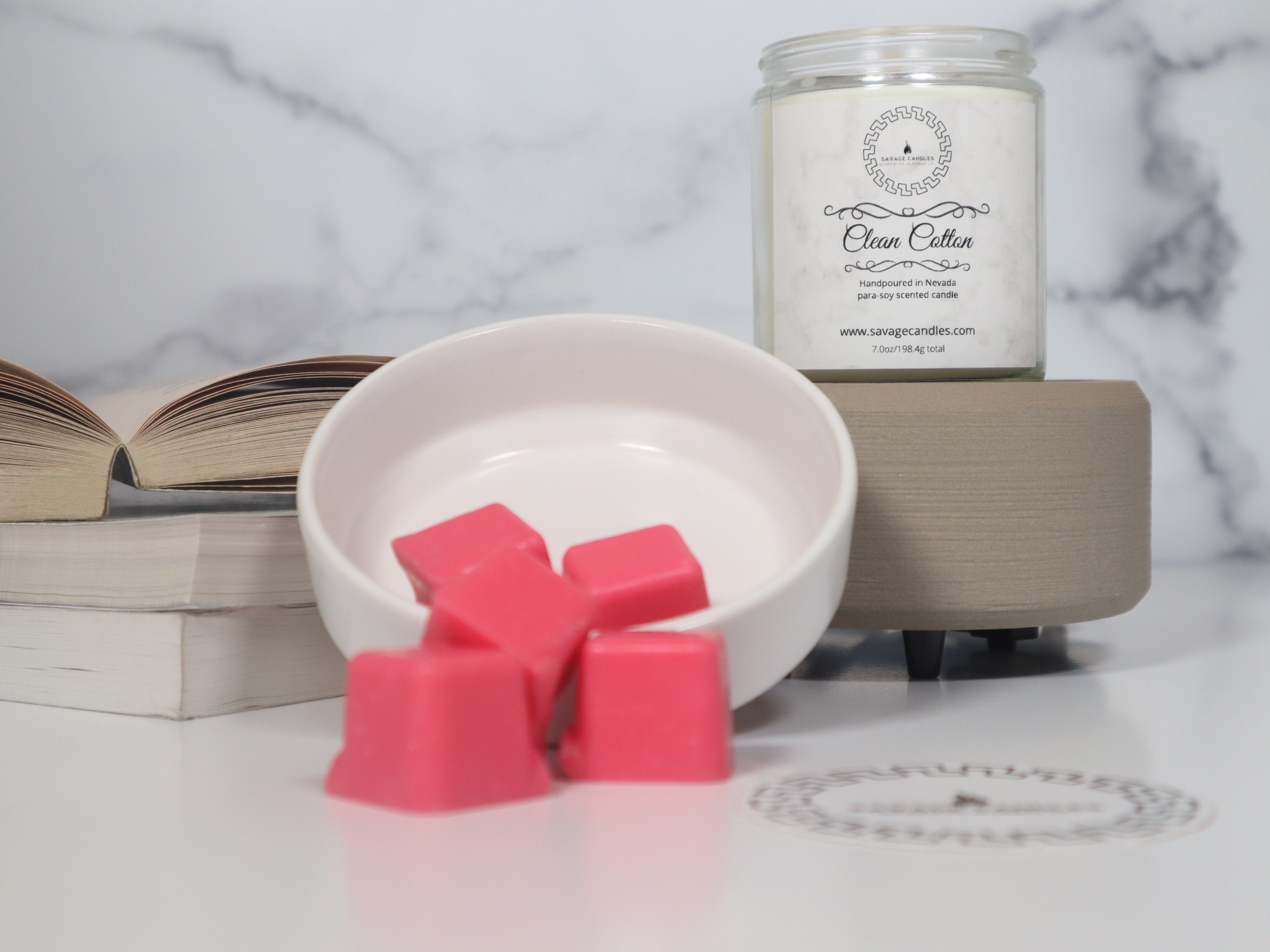 Ceramic 2-IN-1 Candle And Wax Warmer Savage Candles 