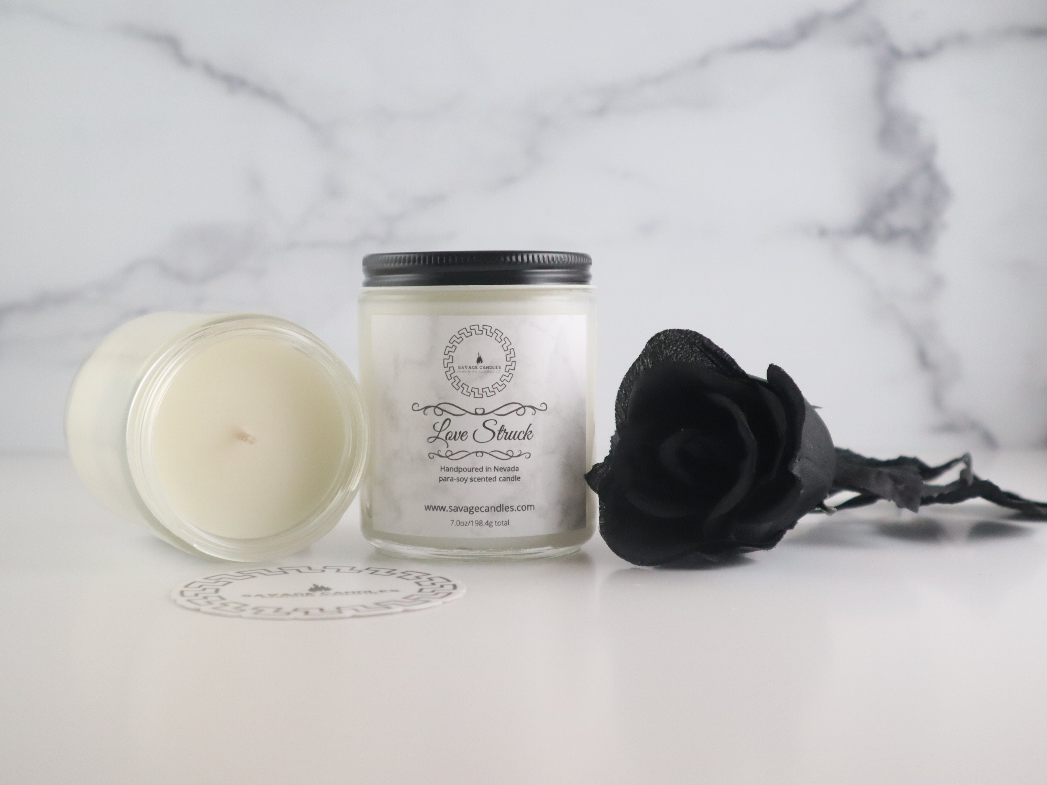 Love Struck Wax Melts SavageCandles 7oz Candle 