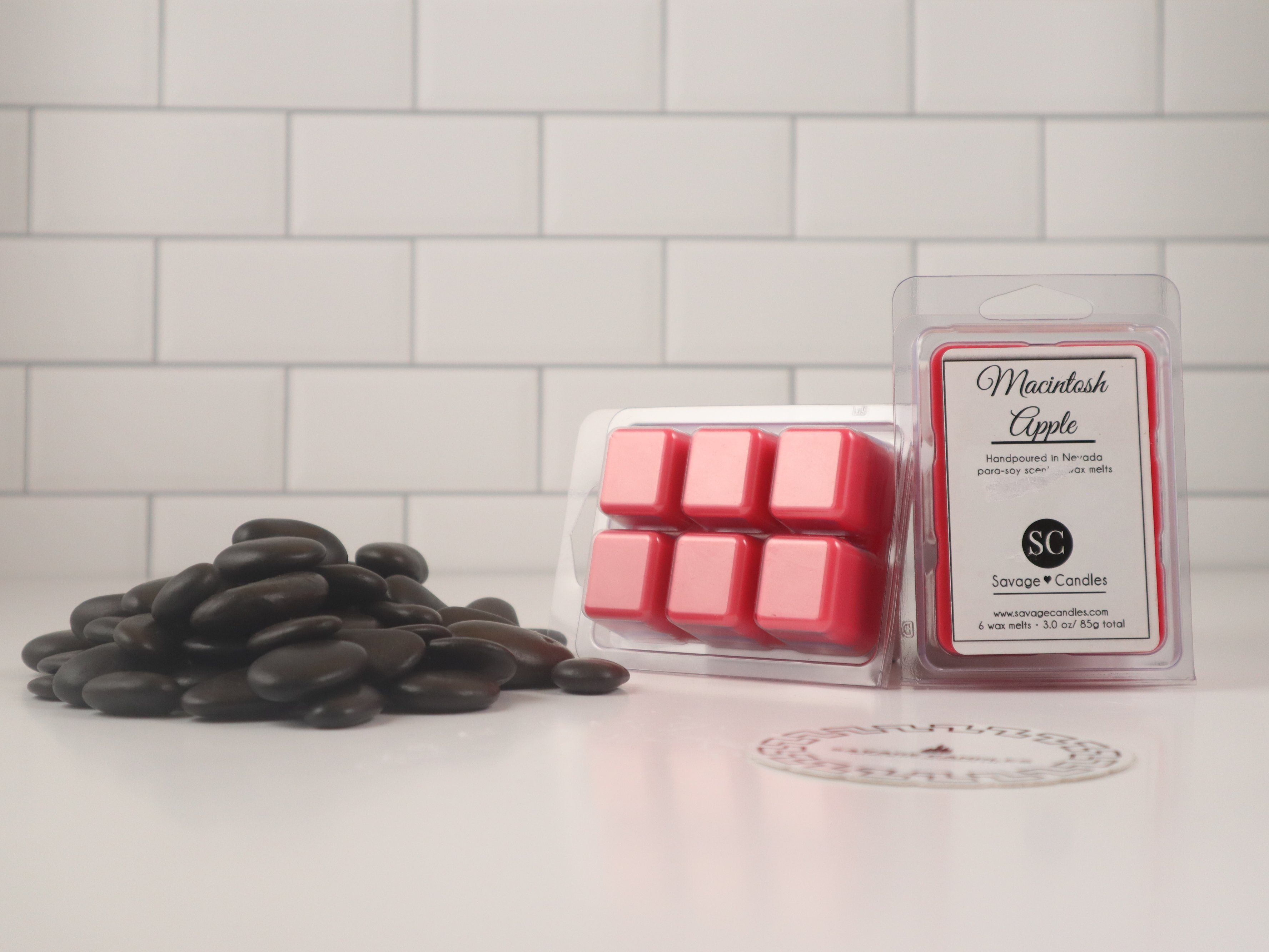 Macintosh Apple Wax Melts Savage Candles 