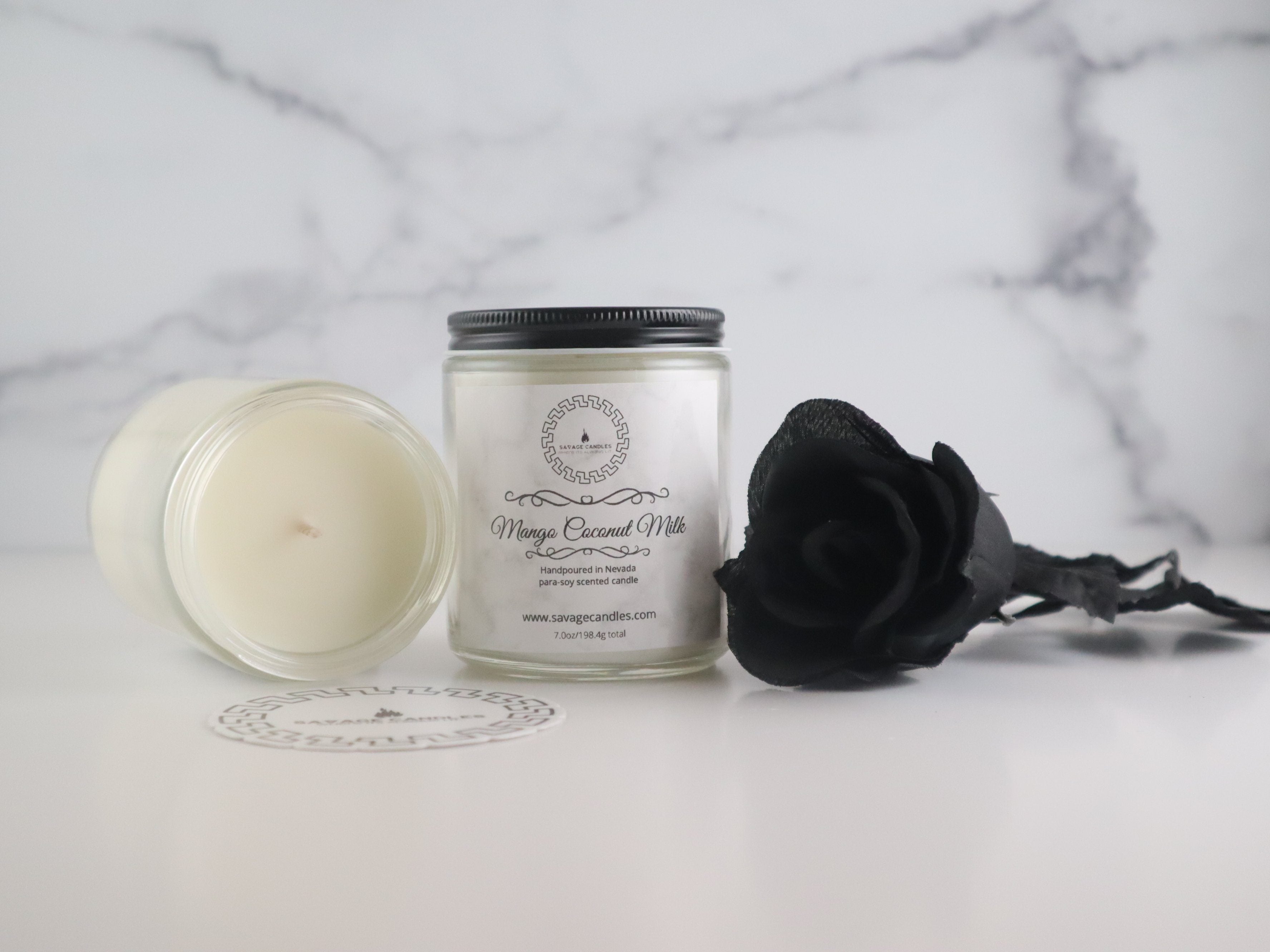 Mango & Coconut Milk Savage Candles 7oz Candle 