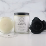Melanin Drip Savage Candle, scent is cocoa butter cashmere , handmade candle, handcrafted, black owned candle company, in glass jar, soy blend wax.