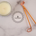 Wick Trimmers Savage Candles Rose Gold 
