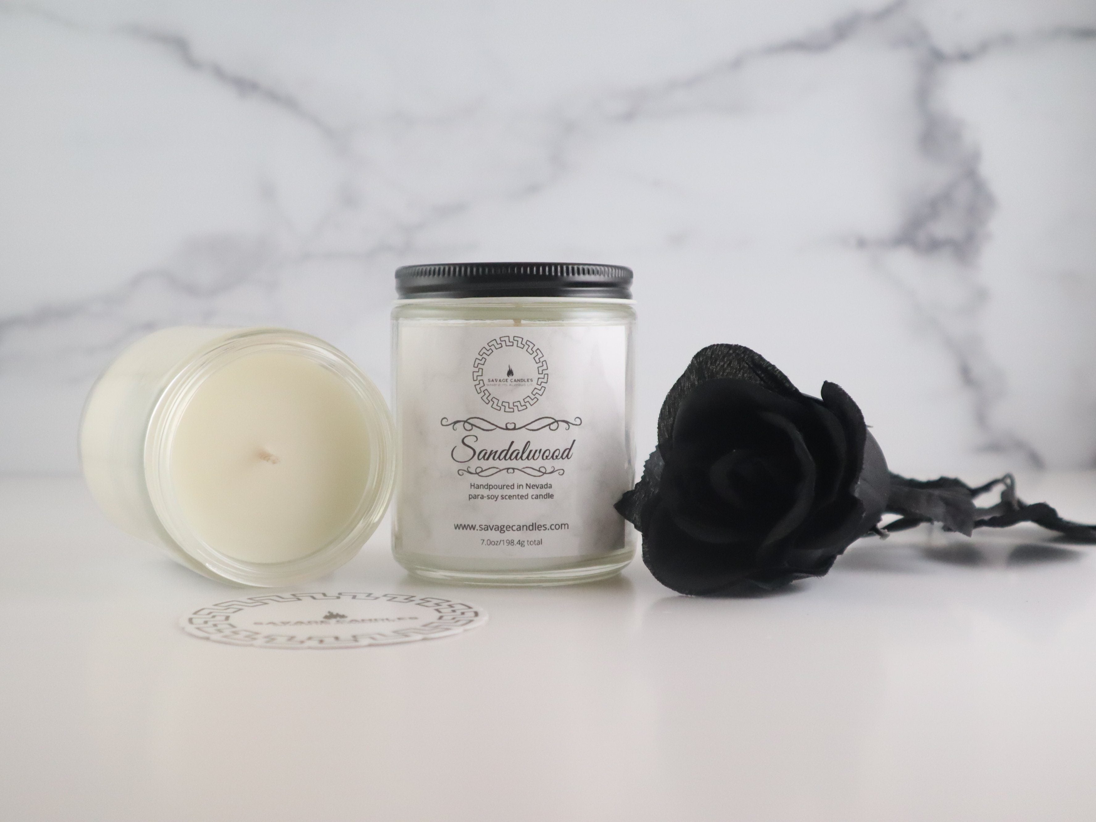 Sandalwood Wax Melts SavageCandles 7oz Candle 