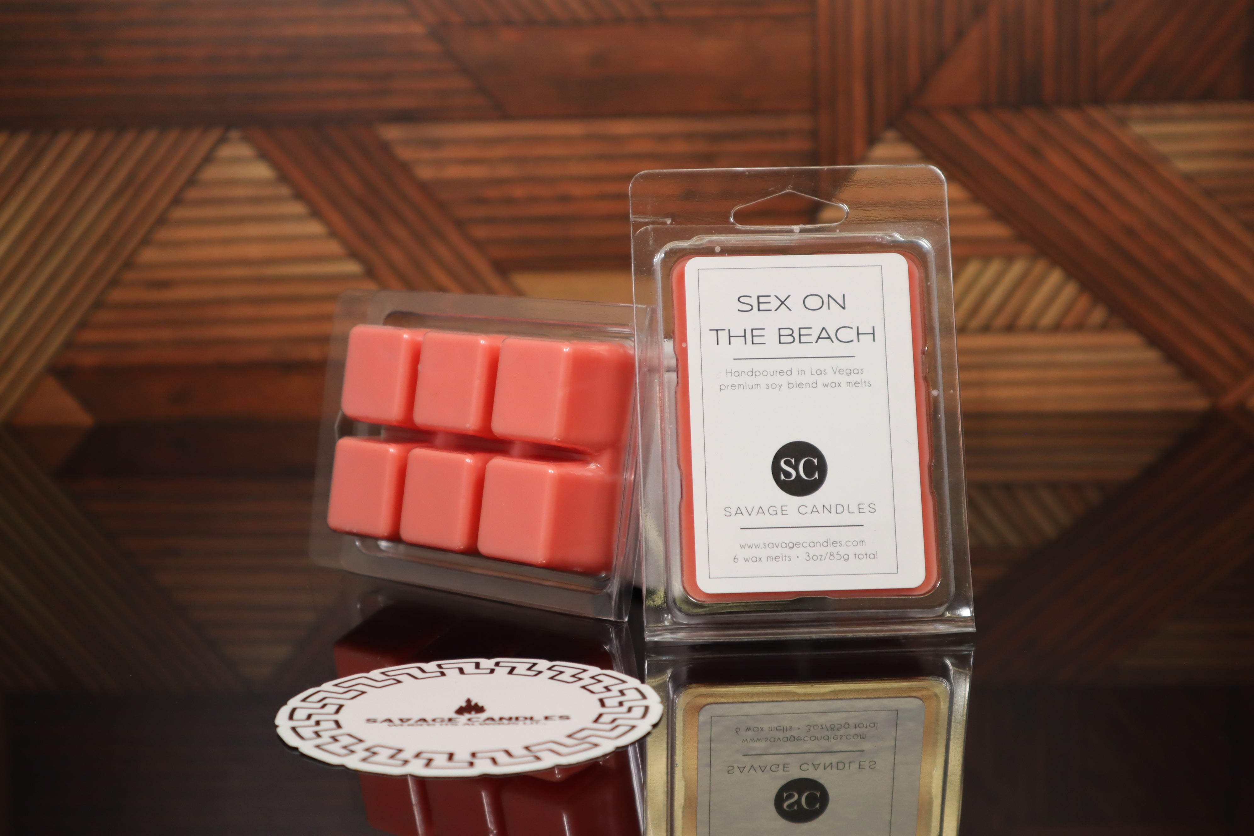 Sex on the Beach Wax Melt Wax Melts Savage Candles 