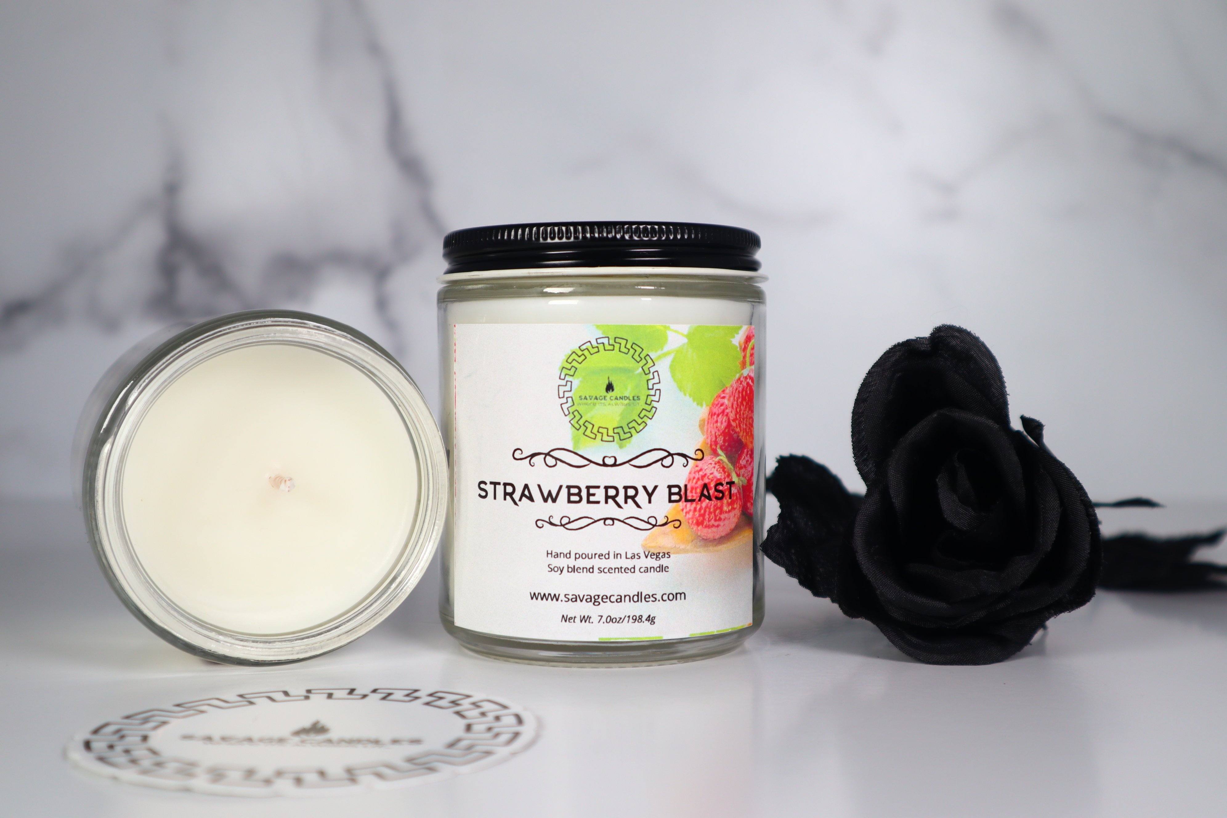 Strawberry Blast Savage Candles LLC 