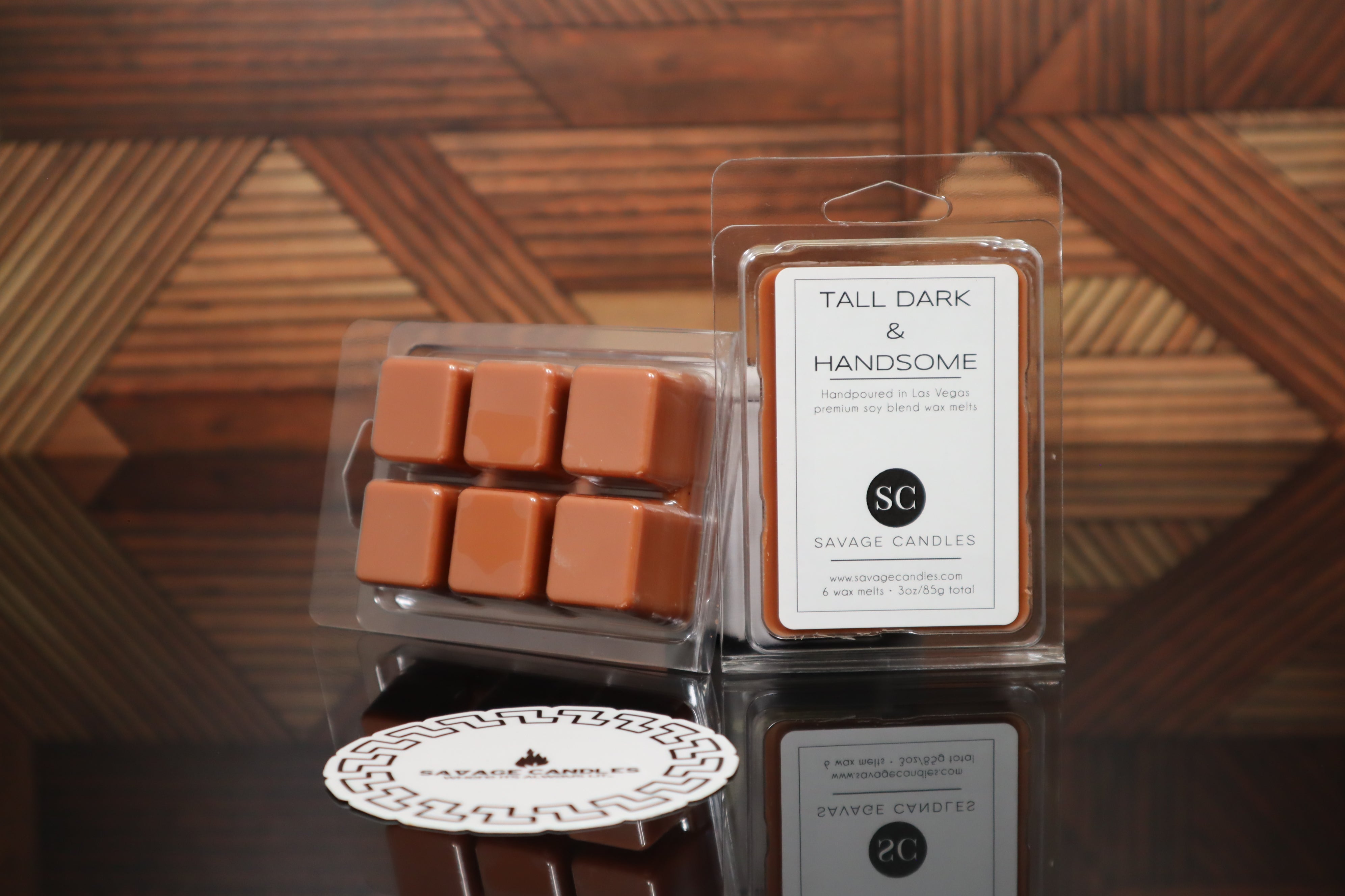 Tall Dark & Handsome Wax Melt Wax Melts Savage Candles 