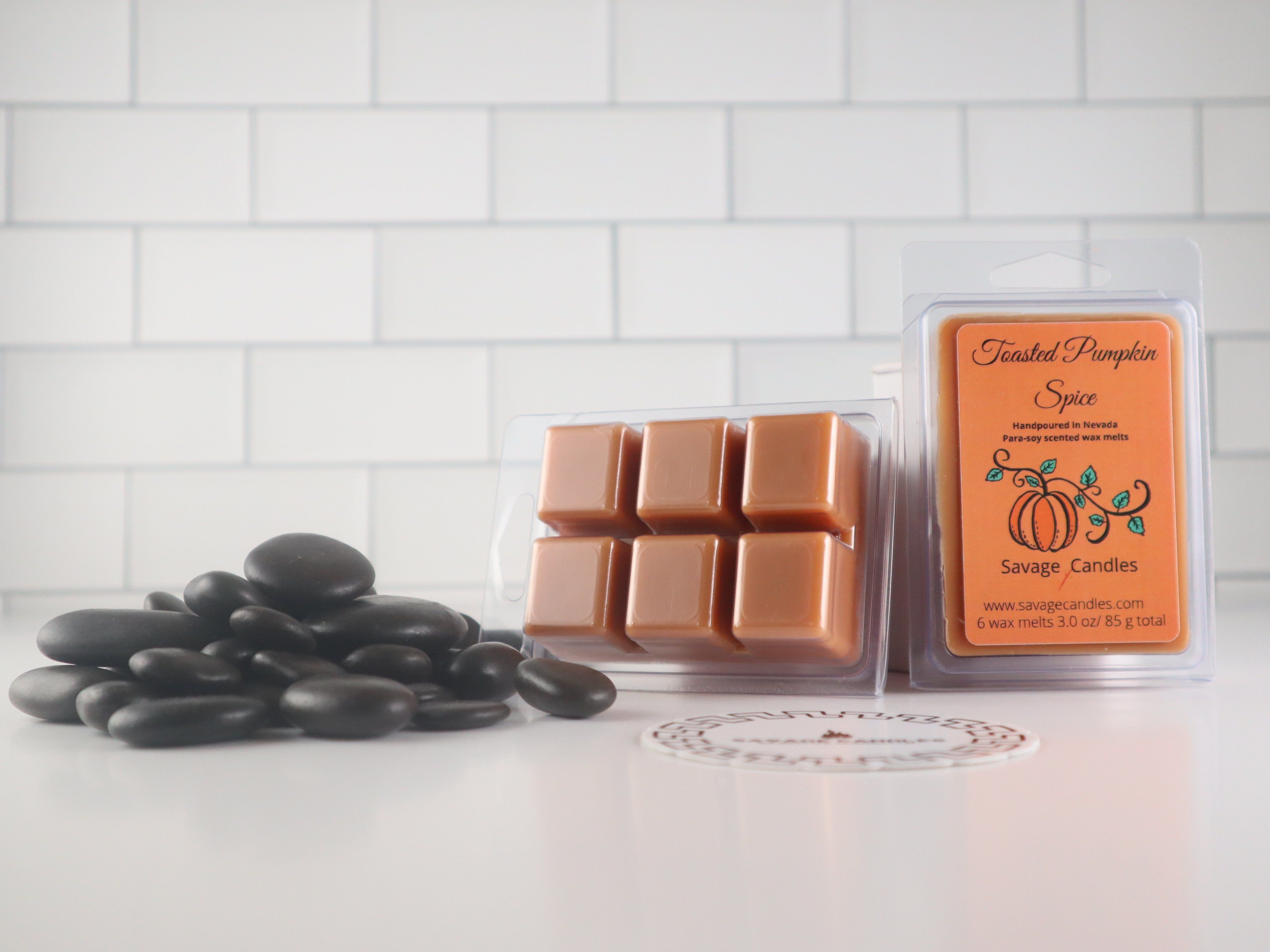 Toasted Pumpkin Spice Wax Melt Wax Melts Savage Candles 