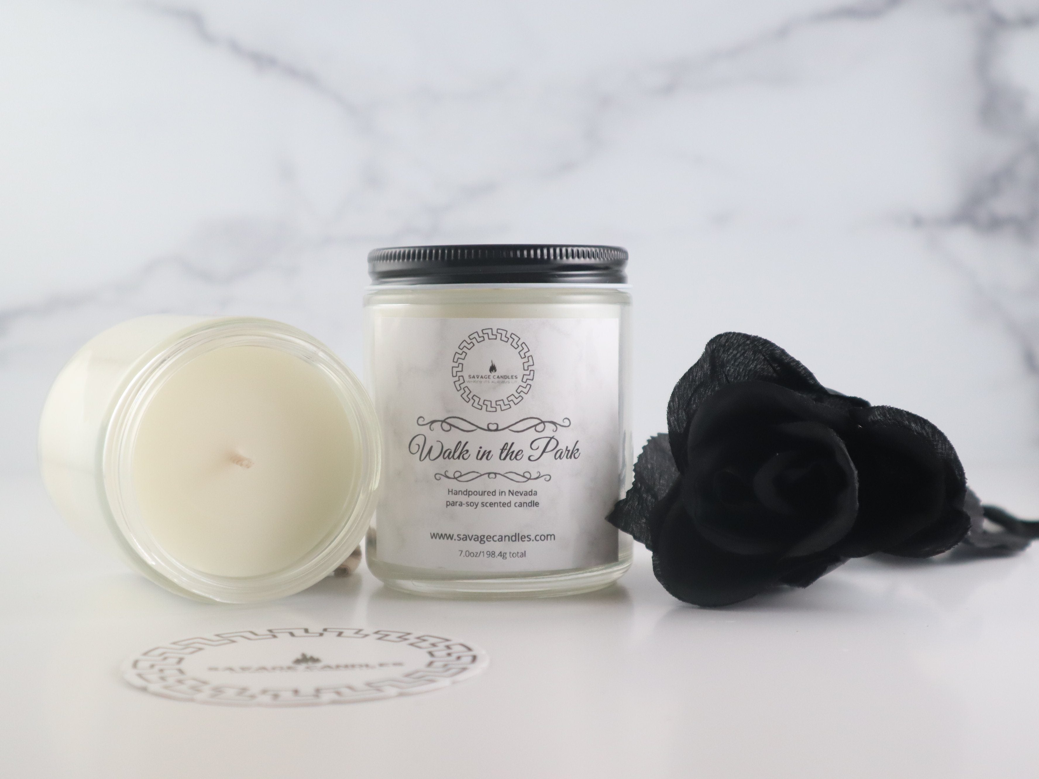 Walk in the Park Wax Melts Candles Savage Candles 7oz Candle 