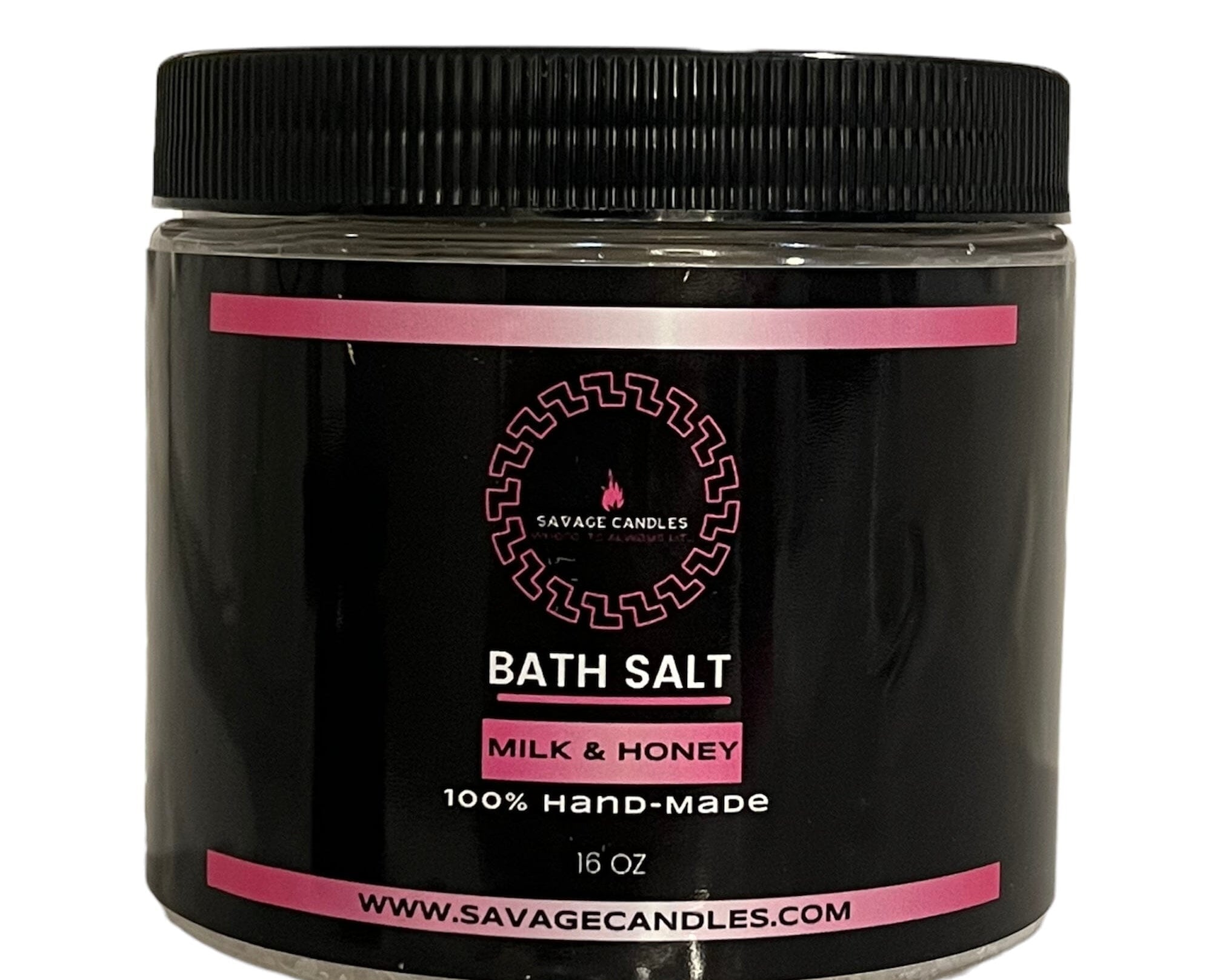 Savage Scented Bath Salts 16oz Bath Salts Savage Candles LLC 